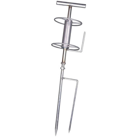 Poteau de guidage pour tuyau darrosage protection (1/5)