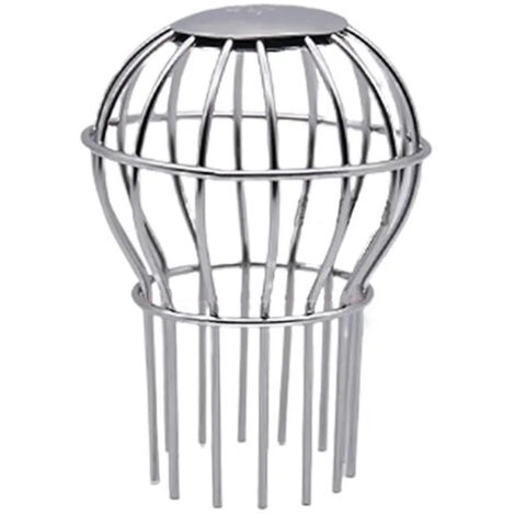 Grille de protection de gouttire filtrante en acier inoxydable 304 avec T (1/5)