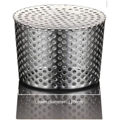 Couvercle de drain de plancher de toit en acier inoxydable (1/5)