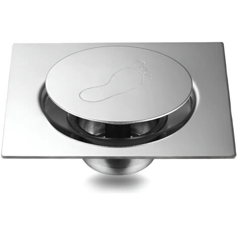 Pompe pied de luxe en acier inoxydable (1/5)