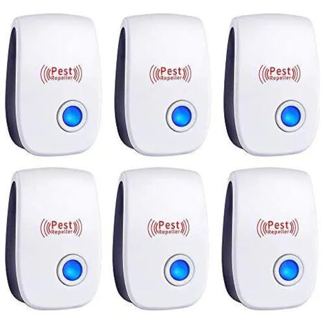 Pupu 6 pices Rpulsif insectes ultrasonique pour (1/5)