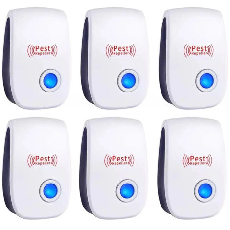 Rpulsif antinuisibles ultrasons avec 6 embouts (1/5)