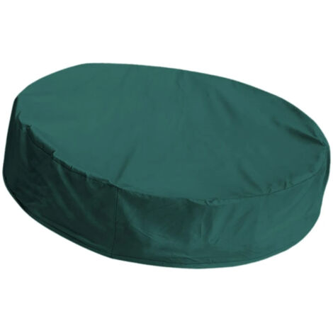 Couverture de piscine ronde et portable tissu Oxford 210D 12 (1/5)