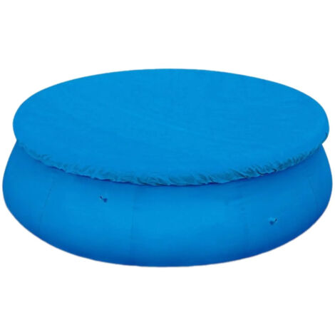 Couverture ronde en polythylne avec cadre rond pour piscine (1/5)