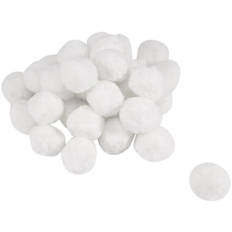 Boules filtrantes pour piscine conteneur portable en coton sec (1/5)