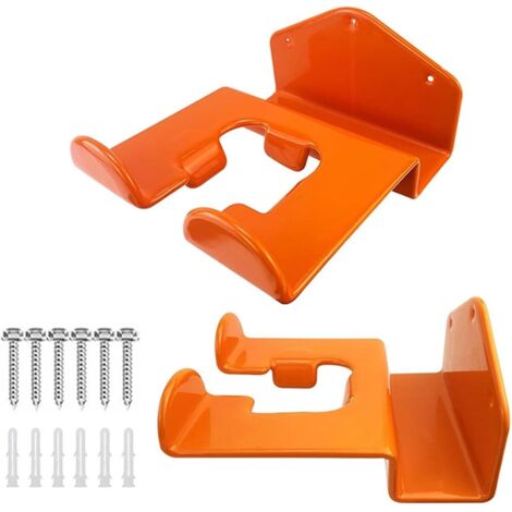Lot de 2 supports de rangement muraux pour débroussailleuse, rangement de (1/5)