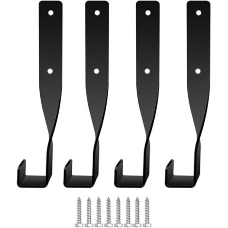 Lot de 2 supports muraux robustes pour tronçonneuse Solution de rangement (1/5)