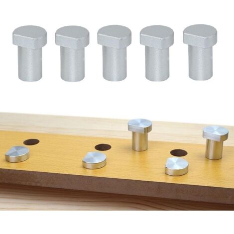 Lot de 5 tenons de bureau en alliage d'aluminium pour le travail du bois, (1/5)