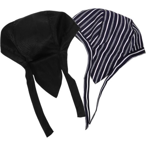 Lot de 2 toques de chef de cuisine ajustables, unisexes, pour la cuisine (1/5)
