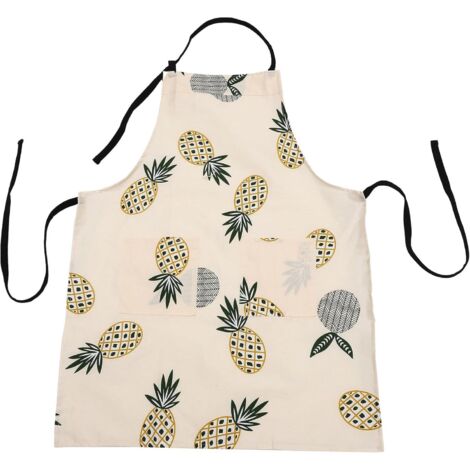 Tablier de cuisine fin avec sangle de cou ajustable (1/5)