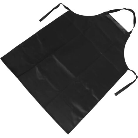 Tablier de cuisine imperméable en cuir PU avec taille ajustable (1/5)