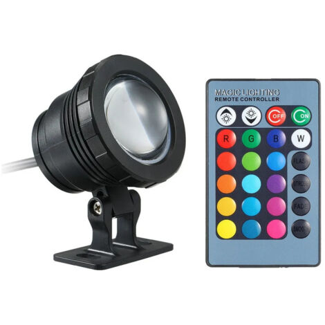 Luces Led Sumergibles AC DC 12V 10W 20W RGB Para (1/5)