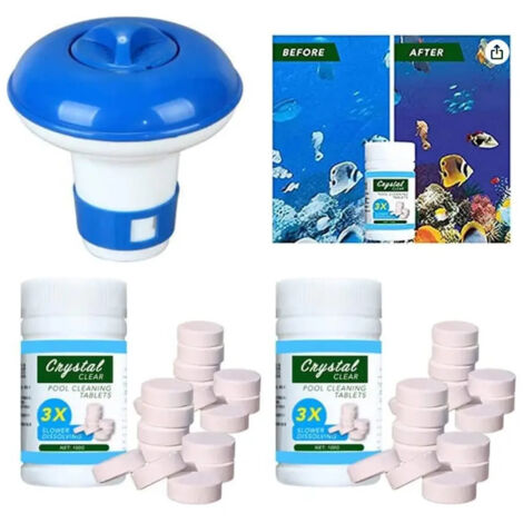 Kit De Limpiador Flotante Para Piscinas Con Cinturn (1/5)