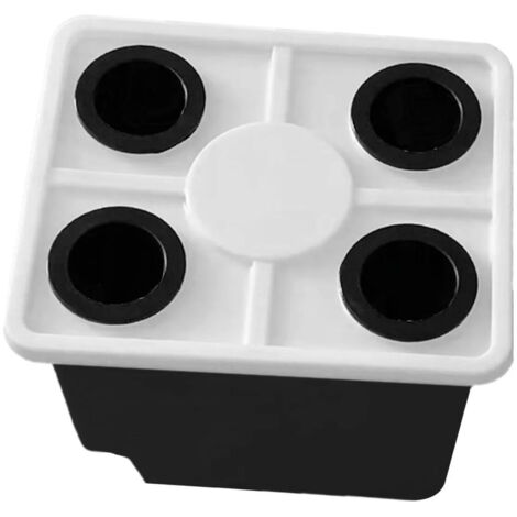 Cubo Hidropnico Para Macetas Couleur Negro Con Tapa De 4 Or (1/5)