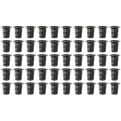 50 Macetas De Red Para Viveros Hidropnicos Noir (1/5)