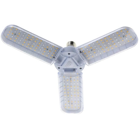 Lampe de culture LED pliable à spectre complet E27 36 W 3 feuilles 335 mm (1/5)