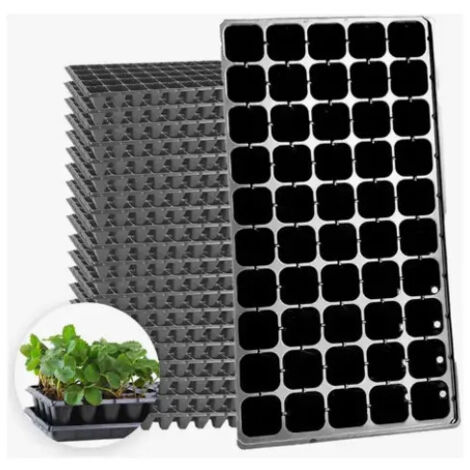 Semillero/charola Germination 50 cavités 20 pièces (1/5)