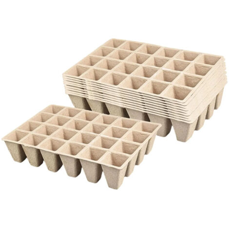 Bandejas Para Semilleros, Contenedor 24 Cuadrículas (1/5)