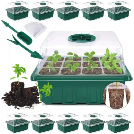 Germinadora Semillero Invernadero 120 Cavidades+tapa (1/5)
