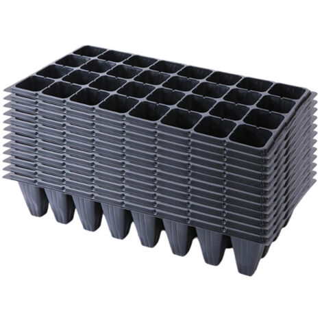 12 Bandejas Para Plantulas De Vivero Con 32 Celdas (1/5)