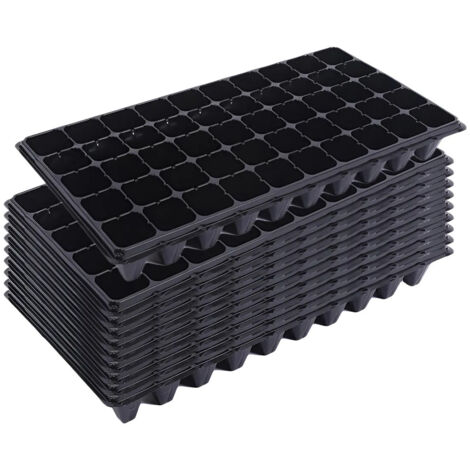 10 Uds Bandejas De Plantes De Vivero Bandejas 100 Gramos (1/5)