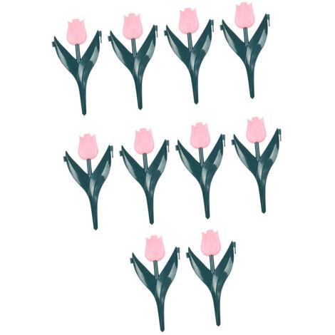 10 Unidades De Bordes De Jardn De Tulipanes Falsos Para Cs (1/5)