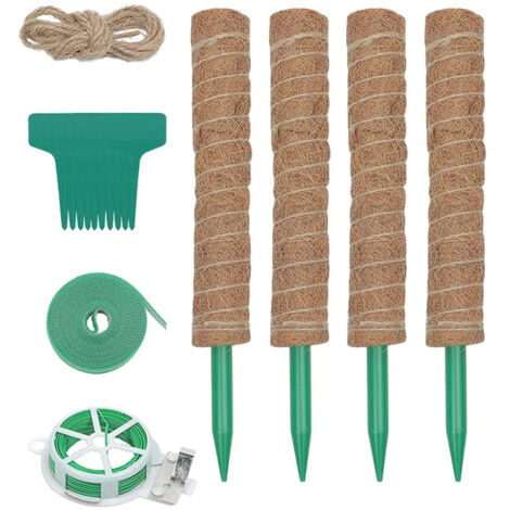 Tuteur De Musgo 4 Unidades 40 Cm Tuteur Flexible Rutilisable (1/5)