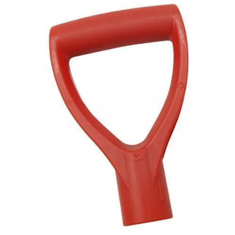 Manche de pelle neige de rechange 3 branches PP rouge (1/5)