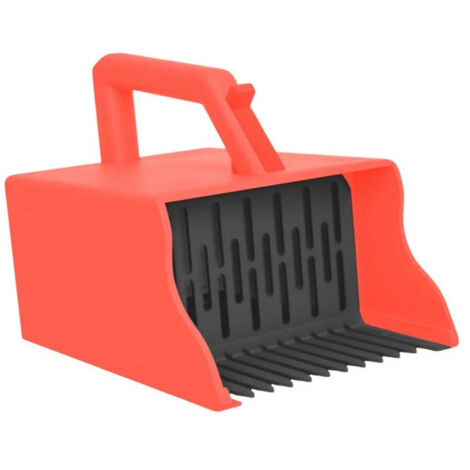Cueillebaies avec peigne et manche couleur rouge pour la cueillette (1/5)