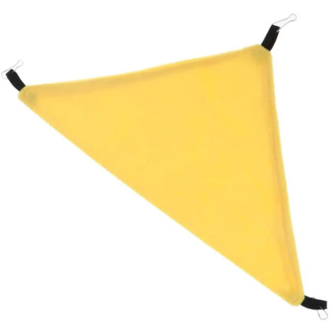 Petit hamac pour animaux de compagnie 3 couleurs doux triangulaire (1/5)