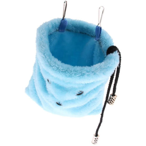 Hamster suspendu au lit jouet bleu (1/5)
