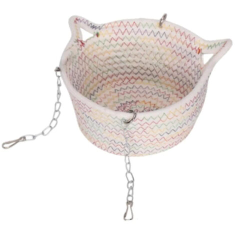 Panier rats en Hamaca blanc arcenciel (1/5)