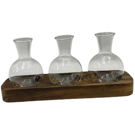 Jarrn De Cristal Para Plantas Hidropnicas Cesta Moderna (1/5)