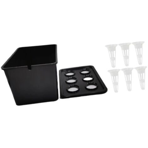 De Cultivo Hidropnico De Jardinera Contenedor Negro (1/5)