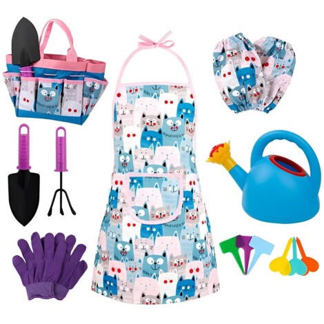 Ensemble doutils de jardin pour enfants 6 piquets (1/5)