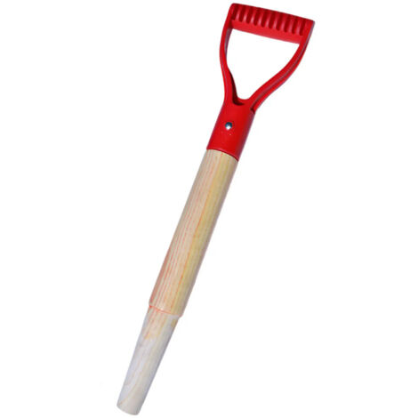 Manche en bois pour le jardinage et les activits de plein air 46 cm (1/5)