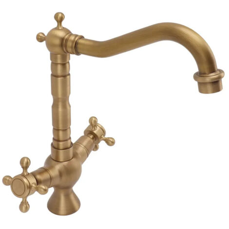Nouveau robinet de salle de bain rtro de style europen avec double u (1/5)