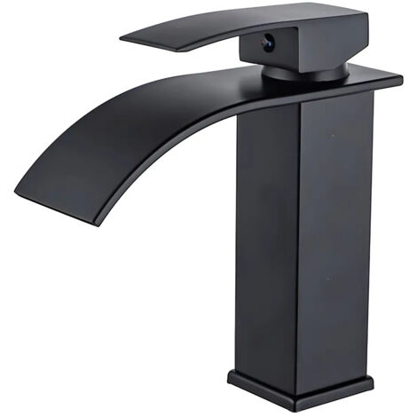 Robinet cascade mitigeur eau chaudeeau froide pour lavabo (1/4)