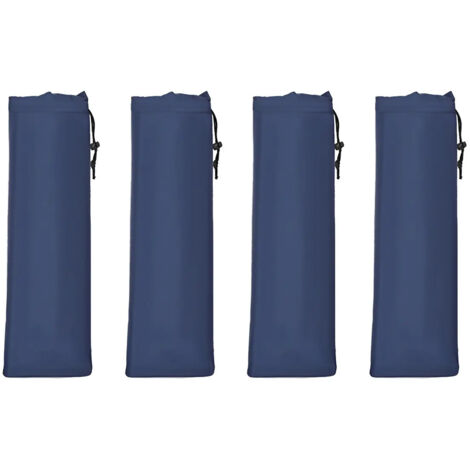 Lot de 4 protgerobinets intrieurextrieur en polyester bleus (1/5)