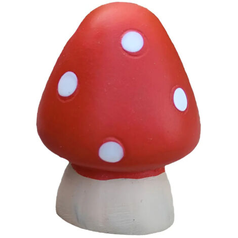 3 x 2x Champignons rouges miniatures sculpture en 3 pices (1/5)