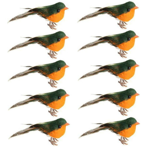 Cardinaux rouges artificiels pour guirlande de jardin (1/5)