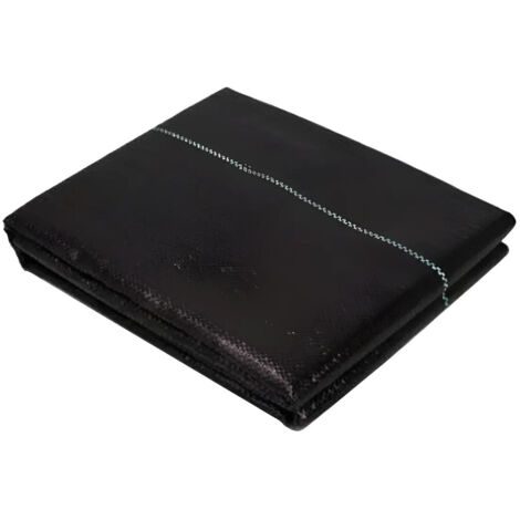 Barrire antimauvaises herbes noire pour amnagement paysager 1x2 mtres (1/5)