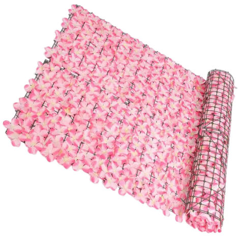 Clture dintimit en faux ptales haies roses (1/5)