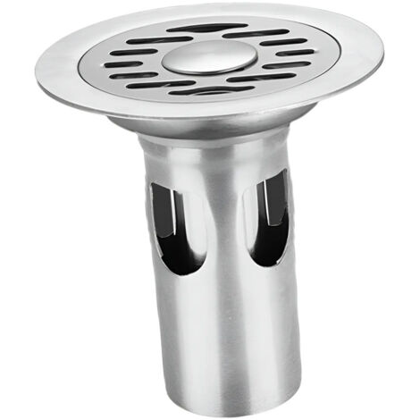 Grille dvacuation de sol double 118 x 9 cm (1/5)