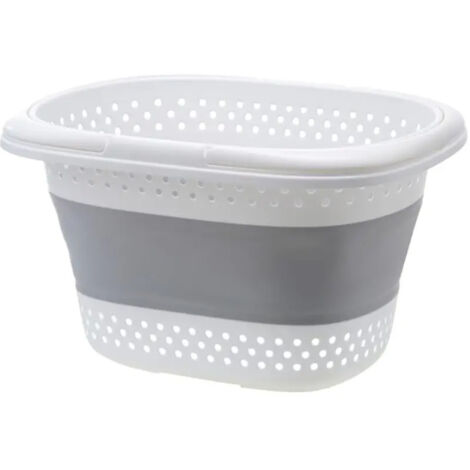 Panier linge pliable Qn avec poigne (1/5)