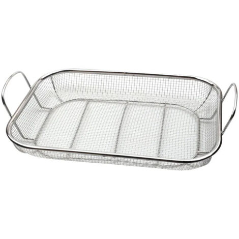 Nouveau panier de barbecue en maille dacier inoxydable (1/5)