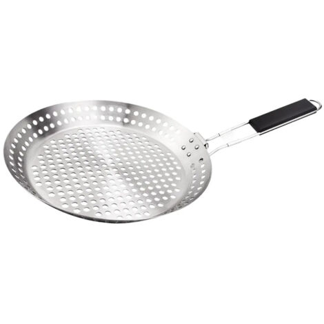 Panier à légumes pour griller, plaque de cuisson, poignée (1/5)