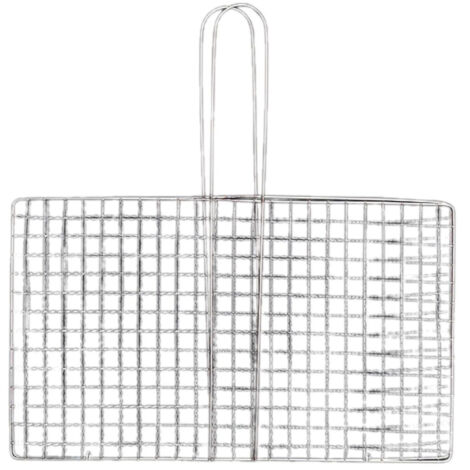 Panier pour barbacoa, panier rouge portable pour barbacoa de pommes de terre, (1/5)