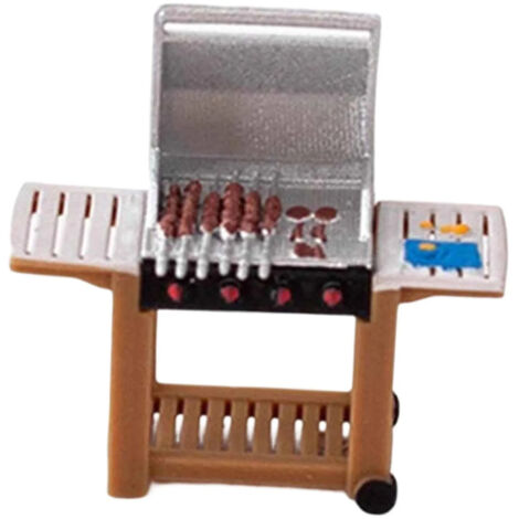Barbecue miniature à l'échelle 1/64, décoration (1/5)