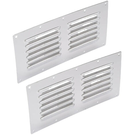 Panneau de ventilation marin en acier inoxydable, 2 pièces, P (1/5)